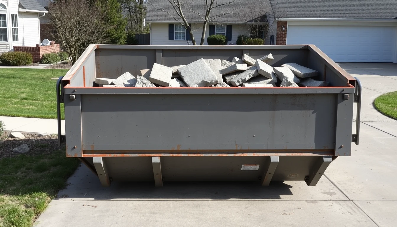 Concrete & Heavy Debris Dumpsters in Colorado Springs, CO